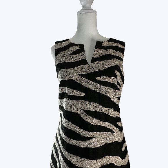 Michael Kors Women's Sleeveless Dress Size 2‎ Excellent Condition 100% Linen - Picture 3 of 11